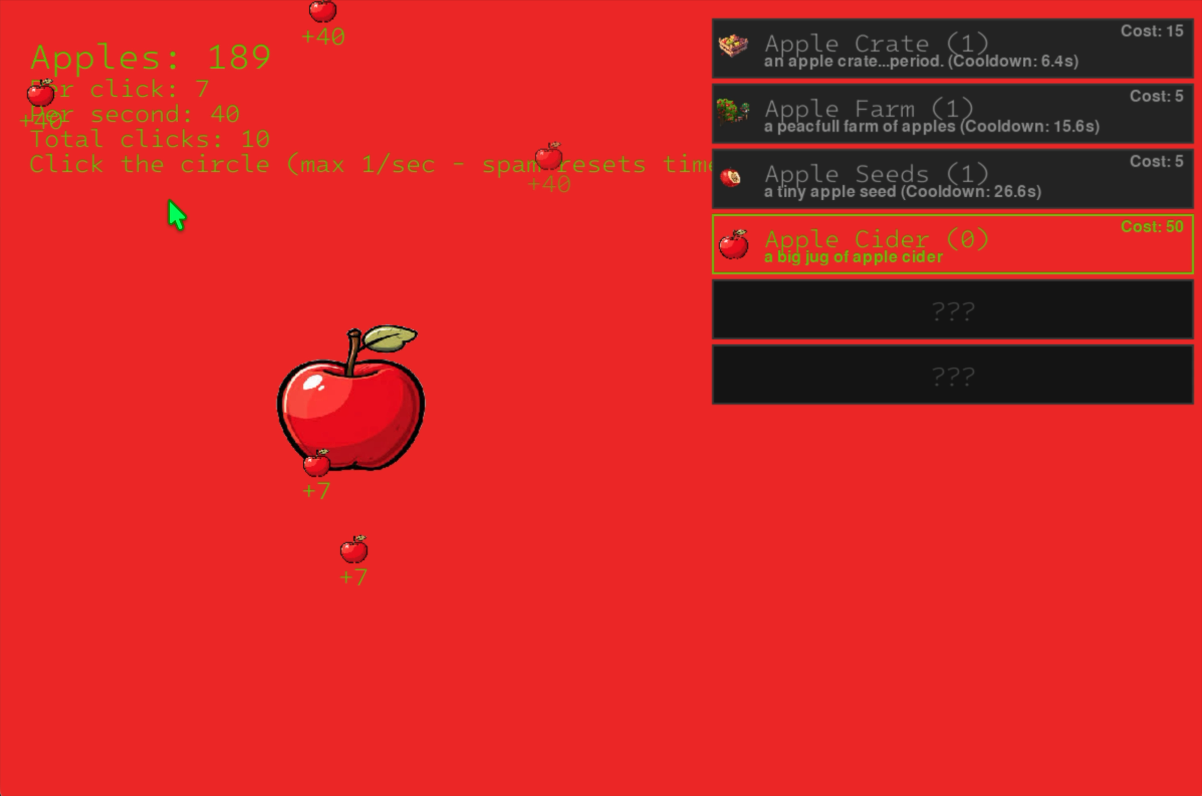 Clicker Game by Intermediate